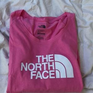 Pink Long Sleeve North Face